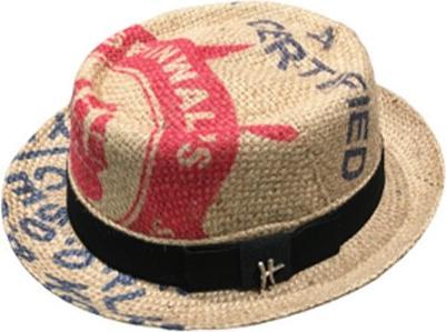 Produktbild Bekos Upcycling - Pork Pie Hut "Cafe Royal" aus Kaffeesack - 58, 03 (58)
