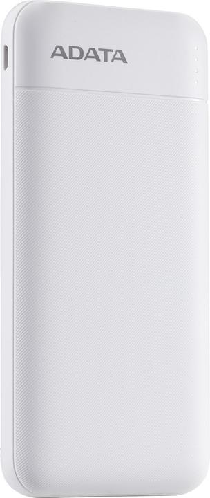 Image du produit Adata POWER BANK USB 10000MAH BLANC/PC100-14WH (10000 mAh, 20 W, 37 Wh)