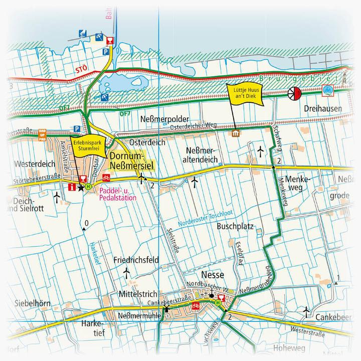 Actual product image PublicPress Cycle Route East Frisia North Sea.