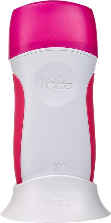 Immagine prodotto Veet Kit Roll-On EasyWax con 1 dispositivo di riscaldamento 50mlwax di ricarica 12 strisce 4 salviette (50 ml, 1 x)