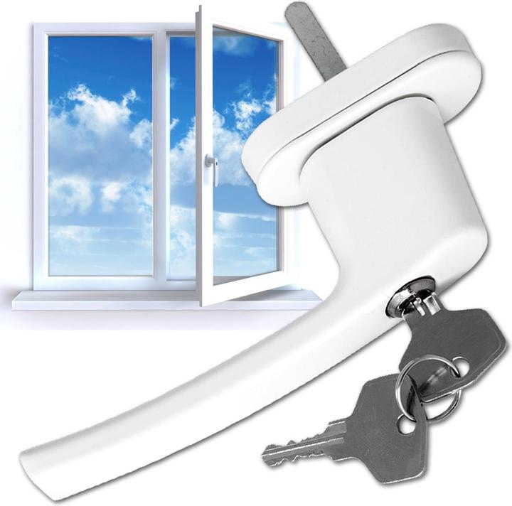Produktbild tectake 8x Fenstergriff (Fenstergriffe)