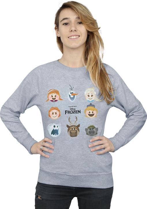 Immagine prodotto Disney Frozen Heads Felpa Donna (S)
