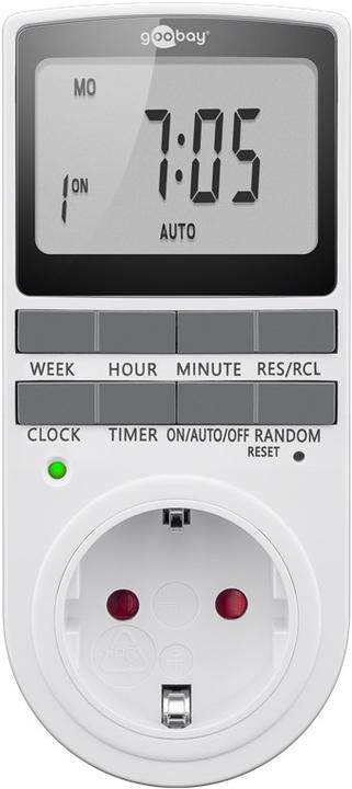Produktbild Goobay Digitale Zeitschaltuhr, 3er-Set