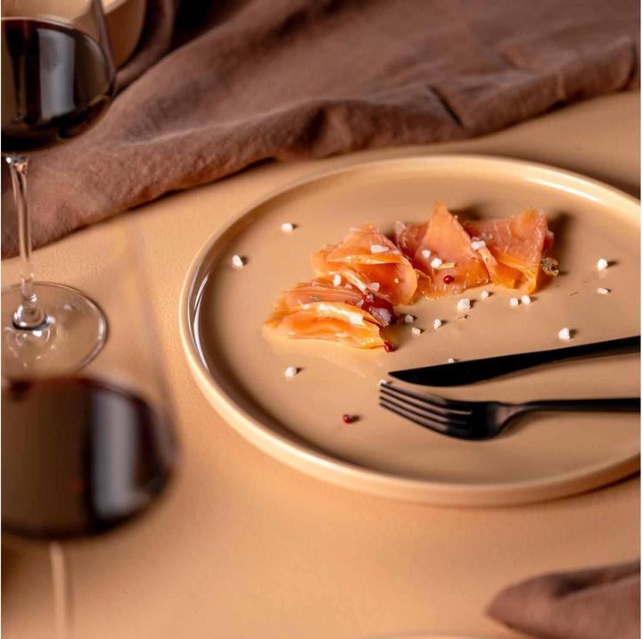 Actual product image Leonardo Roma dinner plate 6 pieces, orange (6 x, 27 cm)