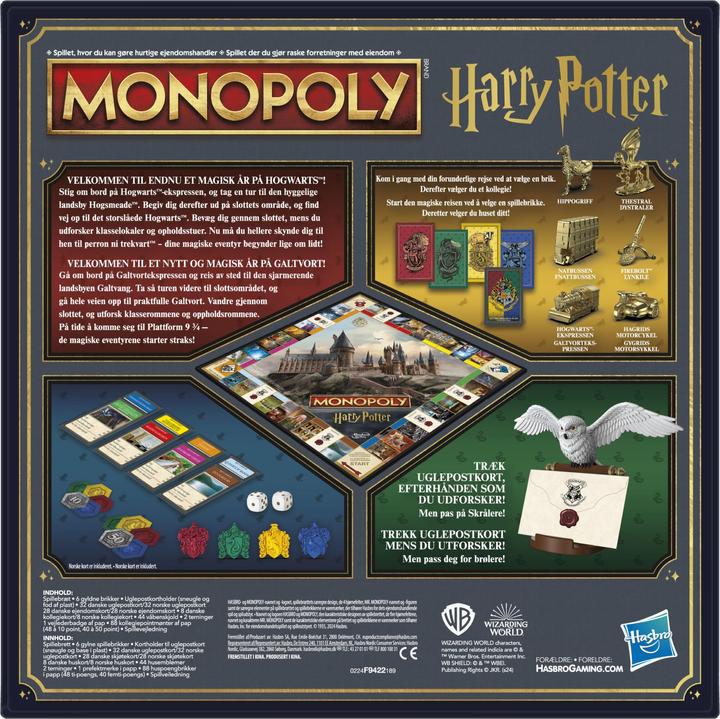 Actual product image Hasbro Gaming Harry Potter (Danish, Norwegian)