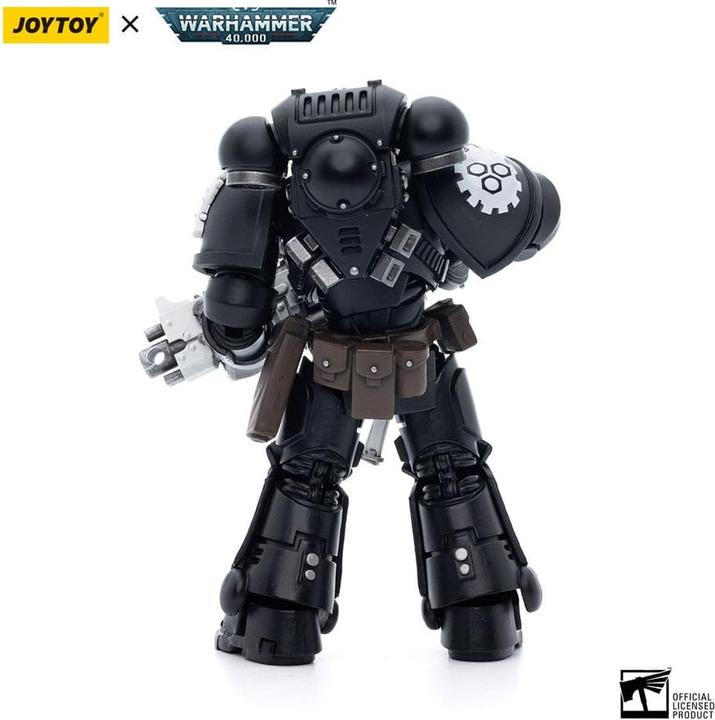 Image du produit Joy Toy Warhammer 40k figurine 1/18 Iron Hands Intercessors Brother Gravak 12 cm