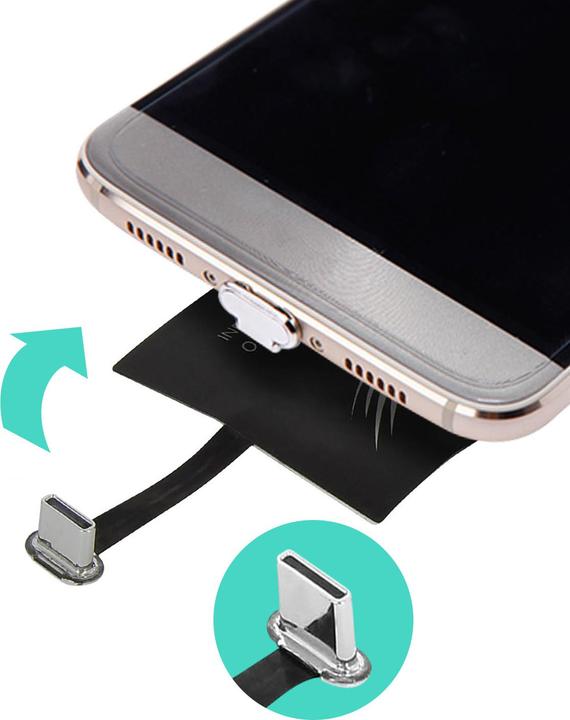 Actual product image Avizar QI charging receiver via USB TypeC port (Proprietary, USB Type C)