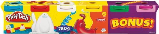 Image du produit Play-Doh Pack de 4+2 couleurs de base (6)