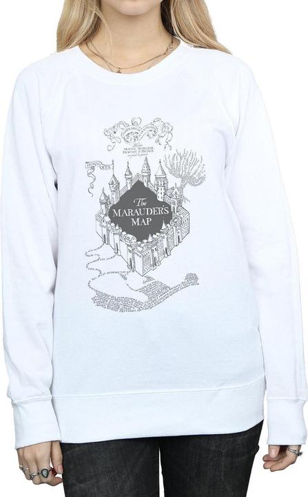 Actual product image Womens/Ladies The Marauder's Map Sweatshirt (M)