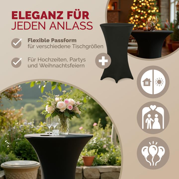 Image du produit Detex Housse de table haute (60 x 120 cm)