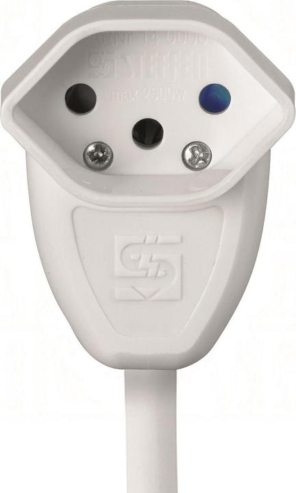 Actual product image Steffen Socket strip VARIABL 4 x T13, Mister T 320°. (4 x, Type 13, 3 m)