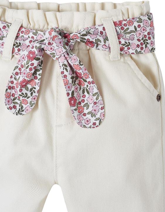 Immagine prodotto Vertbaudet Pantaloni di carta per bambini con cintura in tessuto (62)