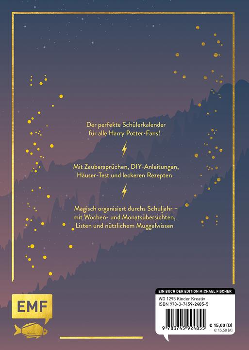 Immagine prodotto Il mio calendario scolastico per i fan di Harry Potter 2025/2026 (Tedesco)