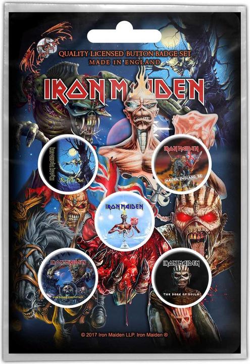 Image du produit Music Brand Set d'insignes d'albums (pack de 5)