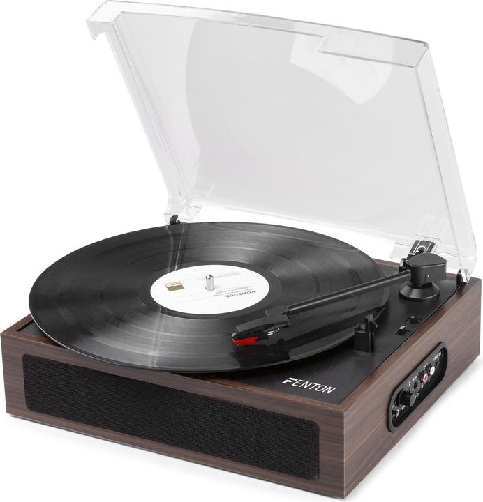 Produktbild Fenton Plattenspieler mit Bluetooth RP170D Braun (Manuell)