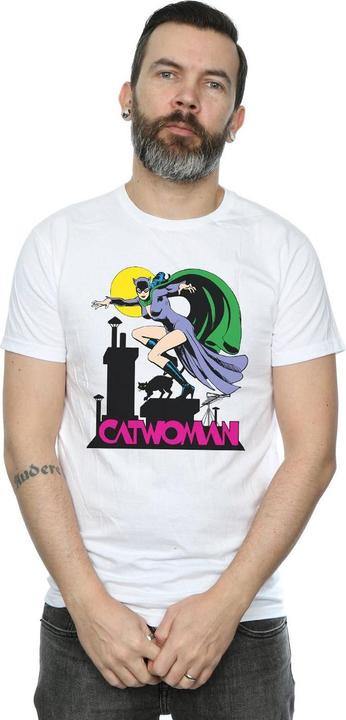 Image du produit - T-shirt CATWOMAN TEXT LOGO - Homme (XL)