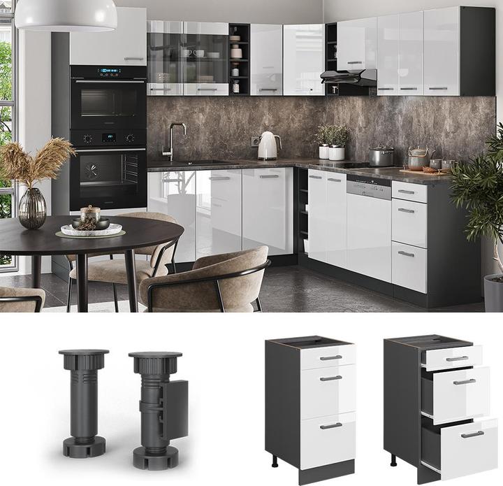 Actual product image Vicco Küchenunterschrank R-Line (40 x 60 x 81.5 cm)