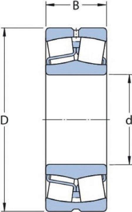 Produktbild SKF Pendelrollenlager 22215 K.E Innen-Ø 75 mm Aussen-Ø 130 mm Breite31 mm
