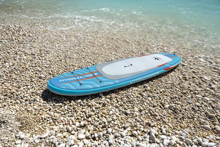 Actual product image Bestway Hydro Force Oceana CompactAir Inflatable Stand-Up Paddleboard Set with Built-in Pump 3.05 m