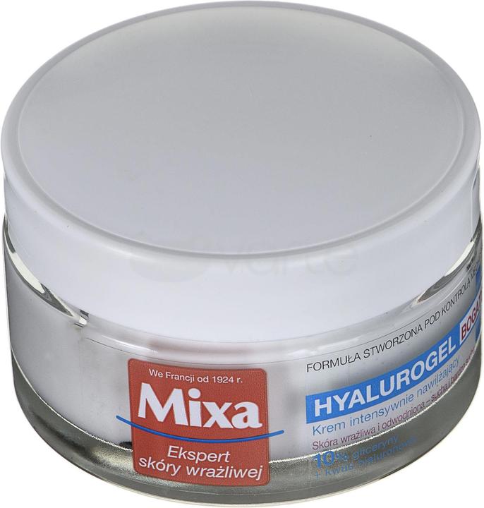 Produktbild Mixa Hyalurogel Sensitive Skin Expert Intensive Moisturizing Cream 50ml (50 ml, Tagescreme, Gesichtsgel)