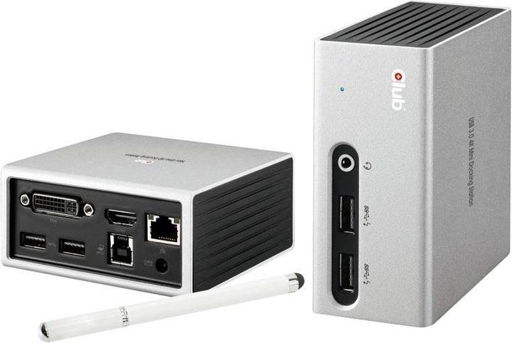 Produktbild Club 3D CLUB3D SenseVision USB 3.0 4K UHD Mini Docking Station (USB-C, 4 Ports)