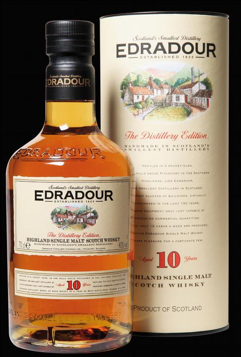 Actual product image Edradour 10 Years (Single Malt, Scotch whisky, 1 x 70 cl)