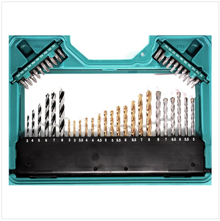 Actual product image Makita P-90364 Pro Kit -105 pcs bit, drill and accessories set