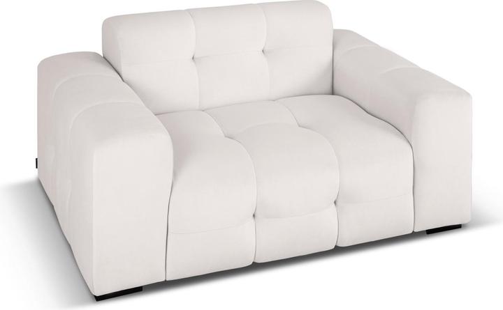 Actual product image Micadoni Velvet Sofa, "Kendal", 2 Seats, 156x103x79Made in Europe (3-seater, 4-seater, 2 person sofa)