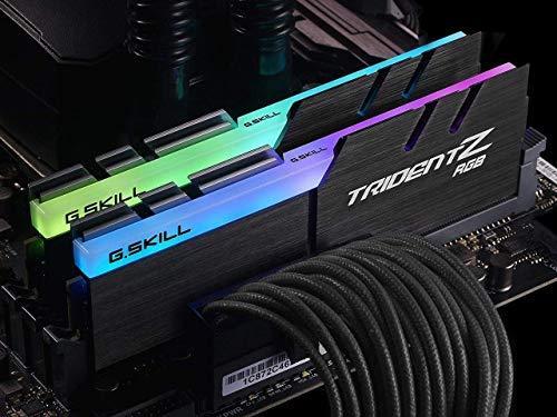 Produktbild G.Skill Atmintis Trident Z RGB, DDR4, 32 GB, 3200MHz, CL14 (F4-3200C14D-32GTZR) (2 x 16GB, 3200 MHz, DDR4-RAM, U-DIMM)