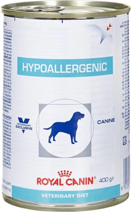 Produktbild Royal Canin VD Dog Hypoallergenic canned food 400g (Adult, 1 Stk., 400 g)
