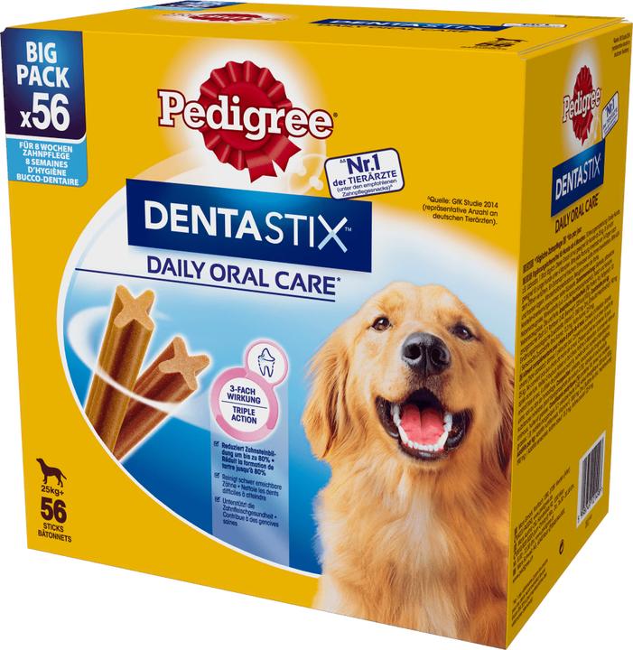 Produktbild Pedigree Dentastix (Adult, 56 Stk., 2160 g)