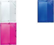 Produktbild Herlitz Heftbox, DIN A4, aus PP, transluzent-blau Rückenbreite: 40 mm, Masse: (B)250 x (T)40 x (H)330 mm (A4, 1 x)