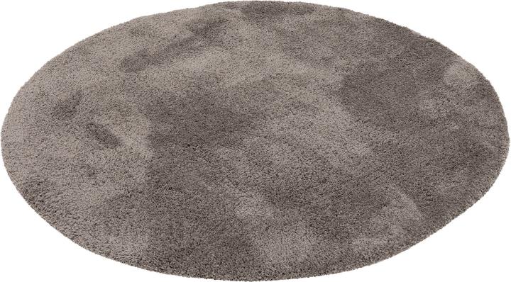 Produktbild Pergamon Luxus Super Hochflor Shaggy Teppich Luca Rund (200 x 200 cm)