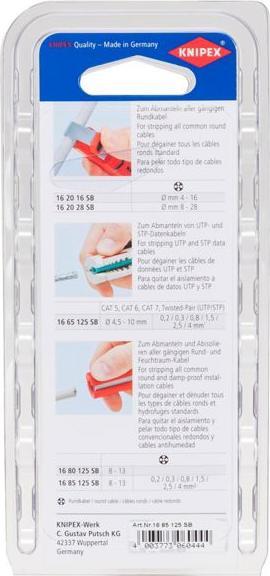 Produktbild Knipex Universal-Abmantelungswerkzeug (125 mm)