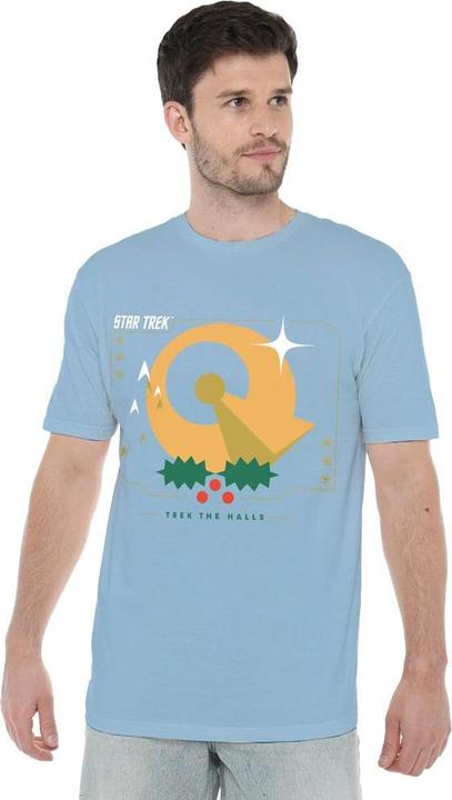 Immagine prodotto Star Trek: The Original Series Trek The Halls Maglietta Natale Uomo (3XL)