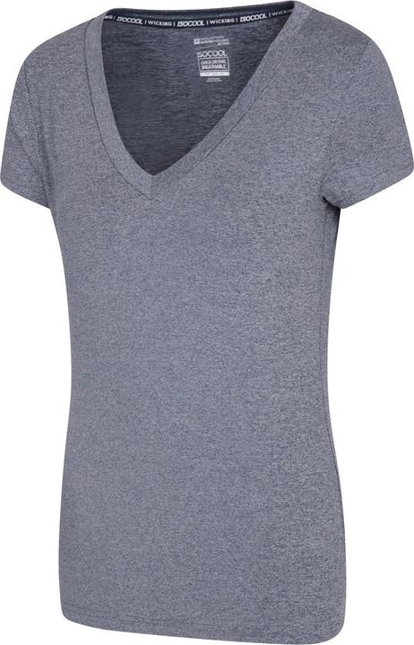 Actual product image Mountain Warehouse Womens/Ladies Vitality V Neck T-Shirt (38 D)