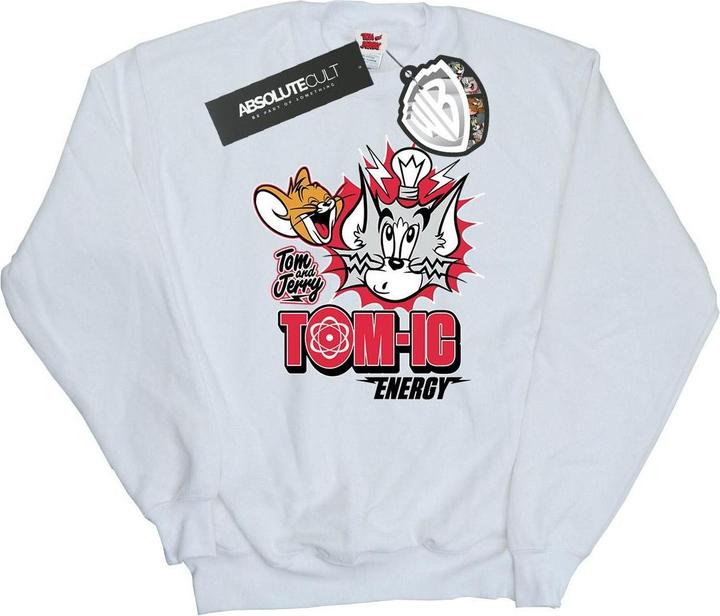 Actual product image Tom & Jerry Mens Tomic Energy Sweatshirt (S)