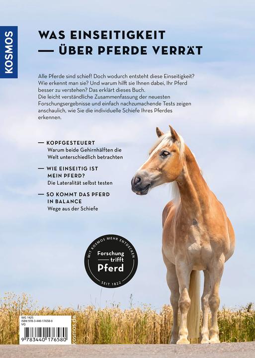 Actual product image Kosmos Lateralität bei Pferden (German, Isabell Marr, Constance Krüger, Farmer, Kate, 2024)