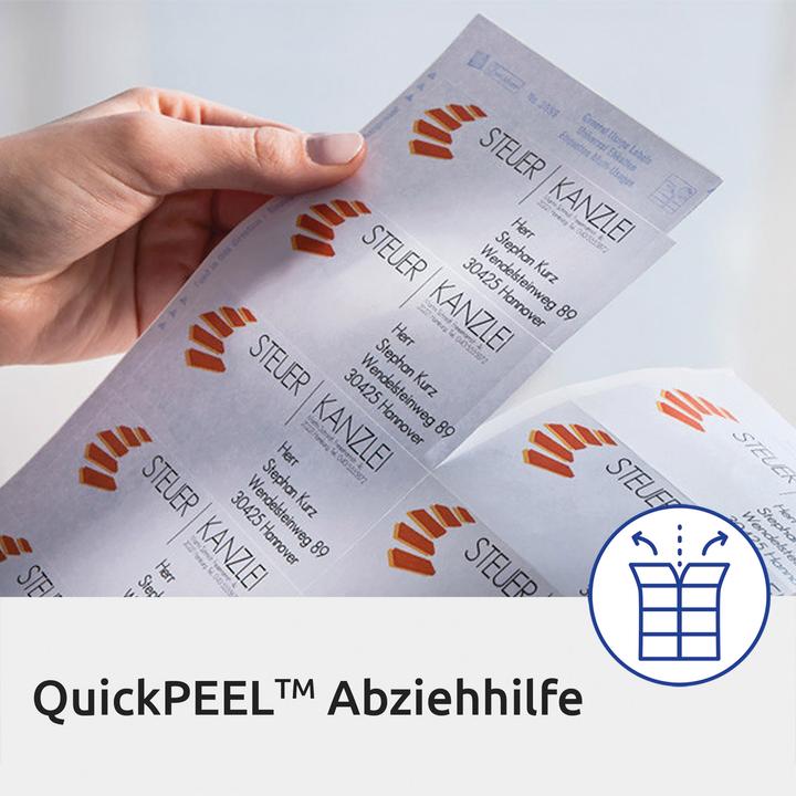 Actual product image Avery Etiquettes d'adresses ultragrip