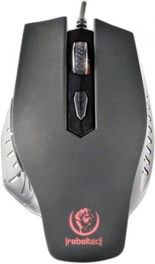 Produktbild Rebeltec mouse + mouse pad RED DRAGON