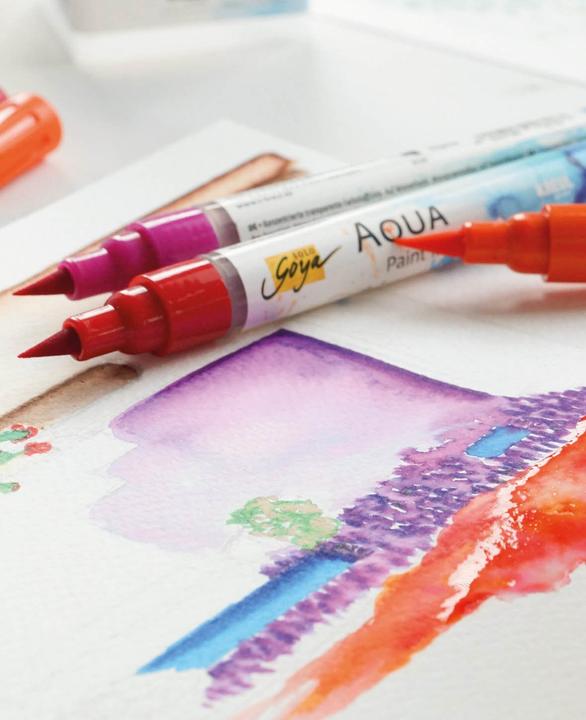 Actual product image Solo Goya Aqua Paint Marker (Lemon, 1 x)