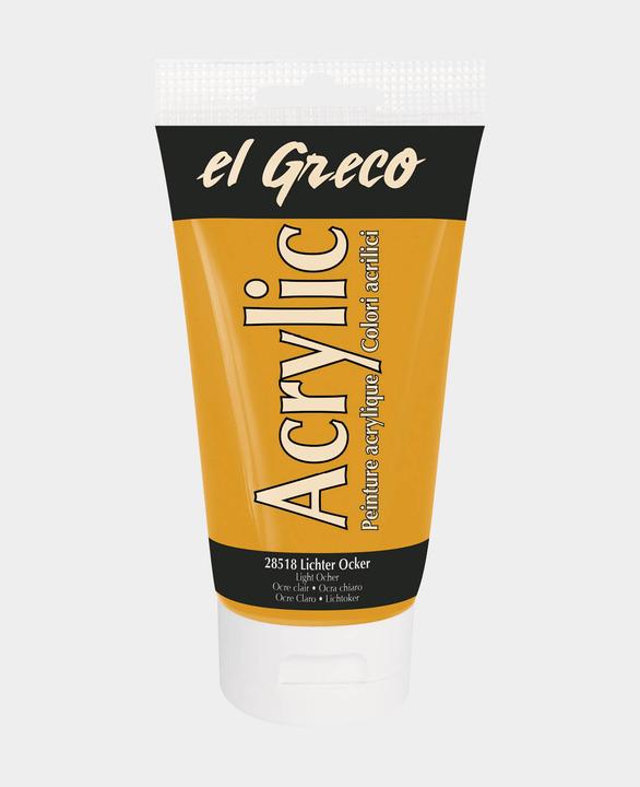 Produktbild Kreul el Greco Acrylic (Lichter Ocker, 150 ml)
