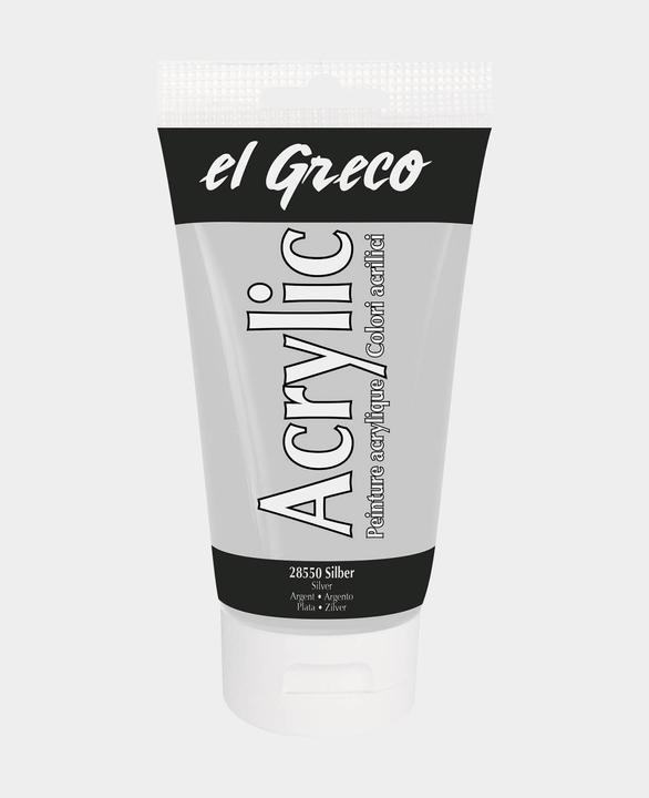 Immagine prodotto Kreul el Greco Acrilico (Argento, 150 ml)