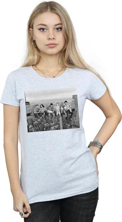 Actual product image Friends Womens/Ladies Construction Photo Cotton T-Shirt (M)