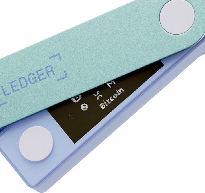 Produktbild Ledger Nano X Krypto-Hardware-Geldbörse Pastel Green (Bitcoin, Ethereum Classic, Cardano)