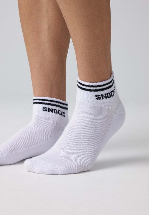 Image du produit Snocks Chaussettes de baskets rétro (paquet de 4, 35 - 38)