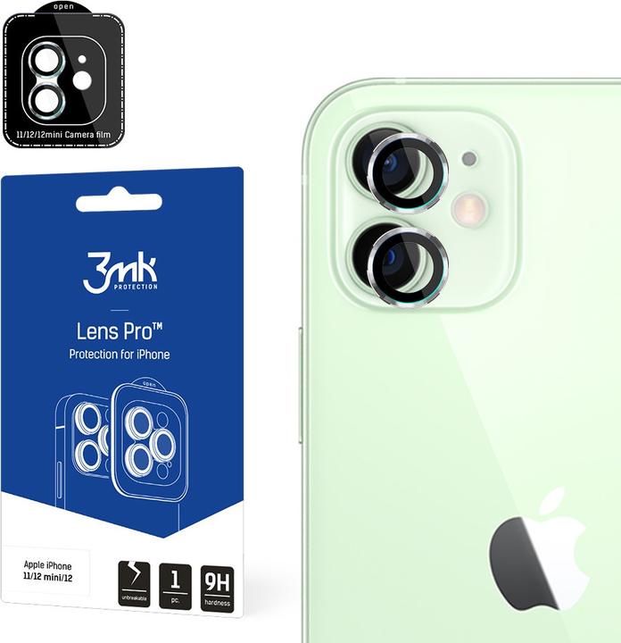 Produktbild 3MK hybrid glass Lens Protection Pro for camera for iPhone 13 Pro / 13 Pro Max (1 Stück, Apple iPhone 13 Pro Max, Apple iPhone 13 Pro)
