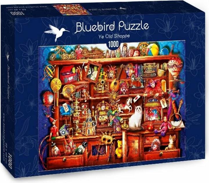 Actual product image Bluebird Puzzle 1000 Ciro Marchetti's Antique Shop (1000 pieces)