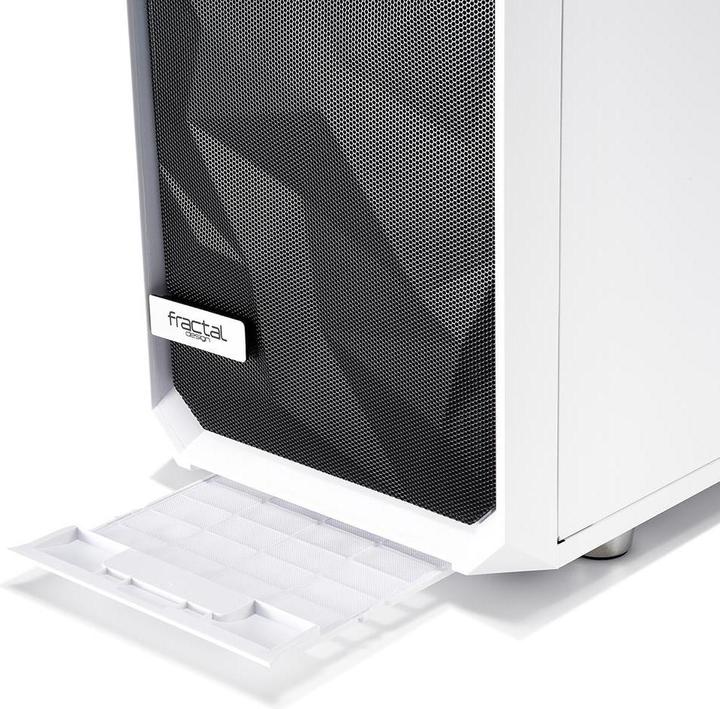 Image du produit Fractal Meshify S2 White - TG (ATX, mATX, Mini-ITX, E-ATX)