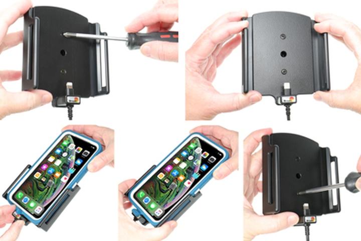 Actual product image Brodit 721084 Device holder Apple iPhone Xs Max